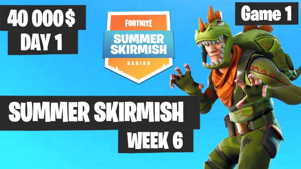 Fortnite Summer Skirmish Tournament Week 6 Day 1 Game 1 (EU) Highlights