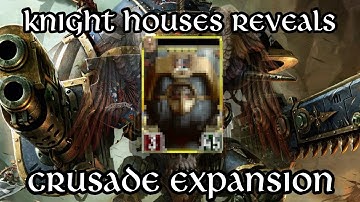 Knight Houses Card Reveals || The Crusade Expansion || An HHL Video