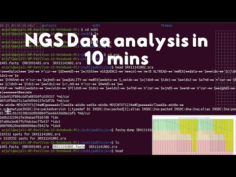 Next Generation Sequencing (NGS)- Complete Data Analysis | Bioinformatics | Ubuntu | Command-line