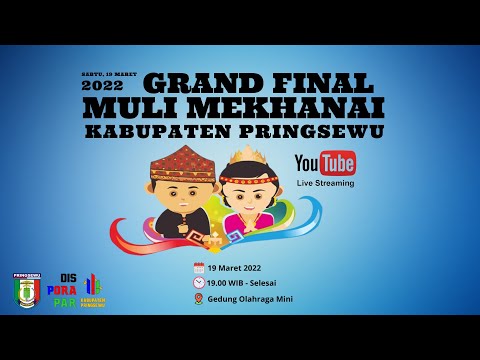 Grand Final Pemilihan Muli Mekhanai Kab. Pringsewu tahun 2022