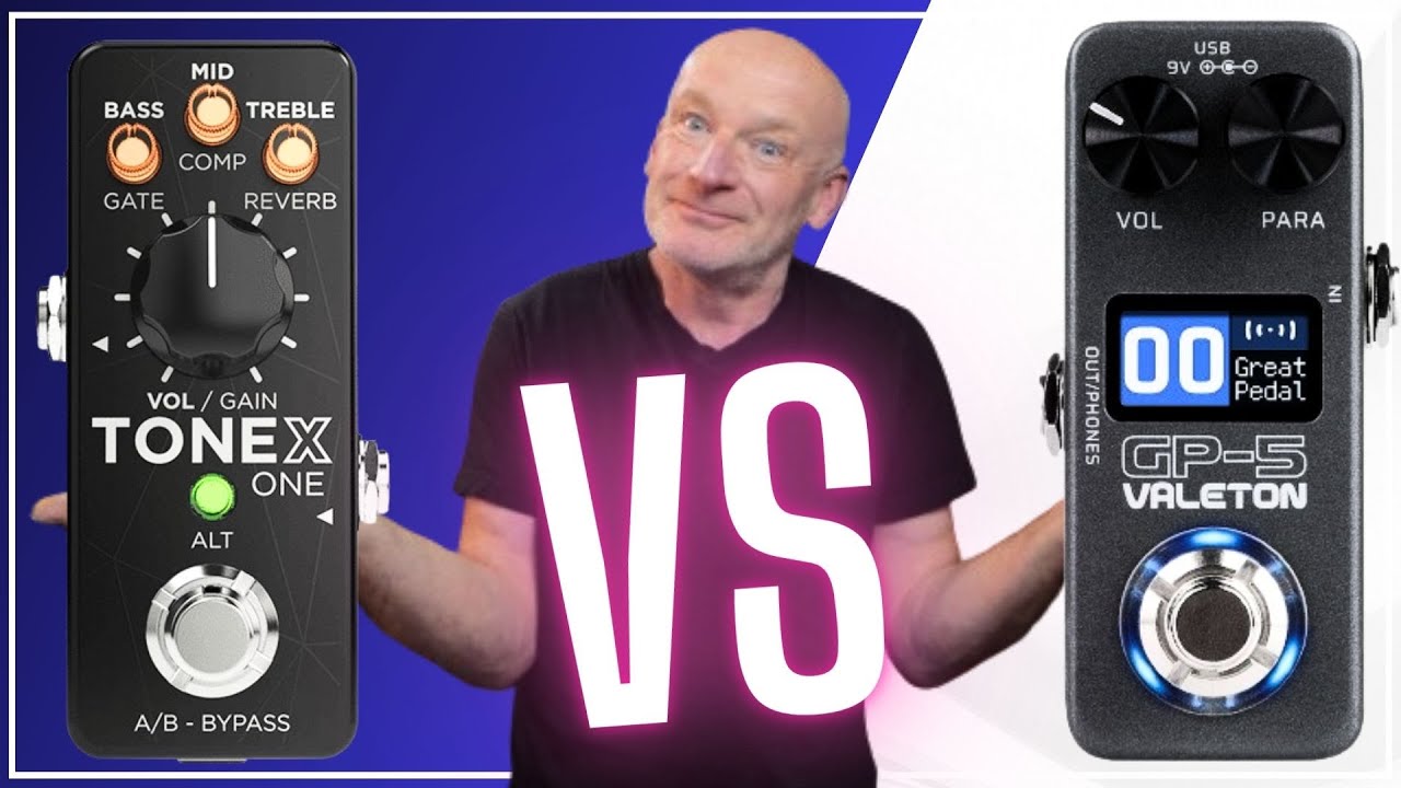 TONEX ONE против VALETON GP-5 — какой гитарный мультиэффект/плеер лучше? Сравнение функций