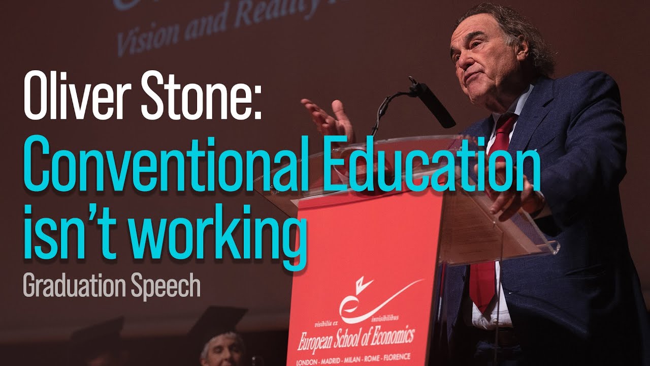 Nuclear Energy and the Coming New Education: Oliver Stone powerful message to ESE Graduates