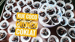 CARA MUDAH MEMBUAT KUE  COCO CRUNCH COKLAT,  KUE LEBARAN PRAKTIS TANPA OVEN - Durasi: 5.32. 