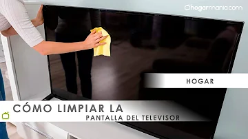 ¿Qué líquido es bueno para limpiar la pantalla del televisor?