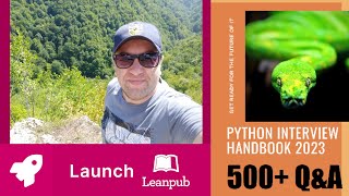 030 Leanpub book LAUNCH! The Python Interview Handbook 2023 by Nezir Zahirovic