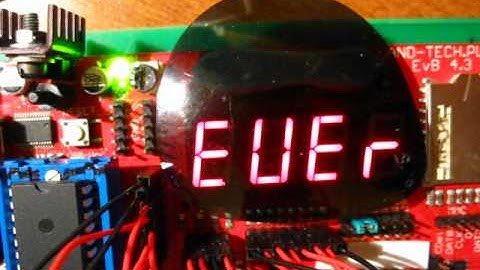 Another Moving text on 7 segment LED display ATmega16