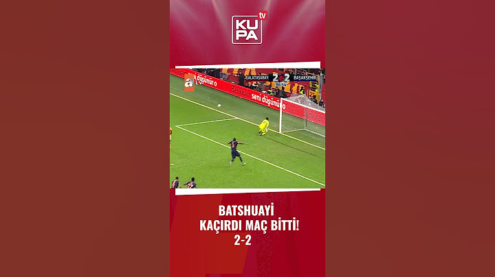 Michy Batshuayi 90+7'de penaltıyı kaçırıyor! | Galatasaray - Başakşehir | Ziraat Türkiye Kupası