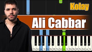 Emir Can İğrek - Ali Cabbar - Kolay Piyano Resimi