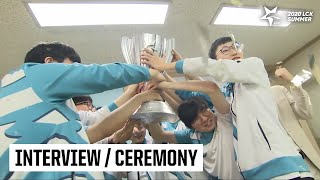 Interview \& Ceremony | DWG vs DRX 09.05 | 2020 LCK Summer