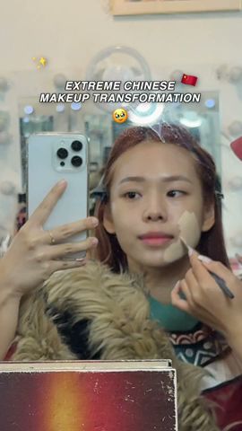 CHINESE MAKEUP #transformation  😳 #douyin #makeup