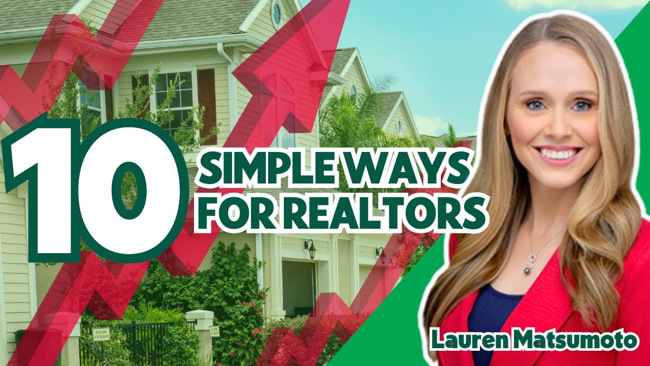 10 Simple Ways to Achieve More as a Real Estate Agent - YouTube