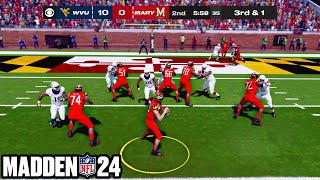 I Put University of Maryland in MADDEN 24