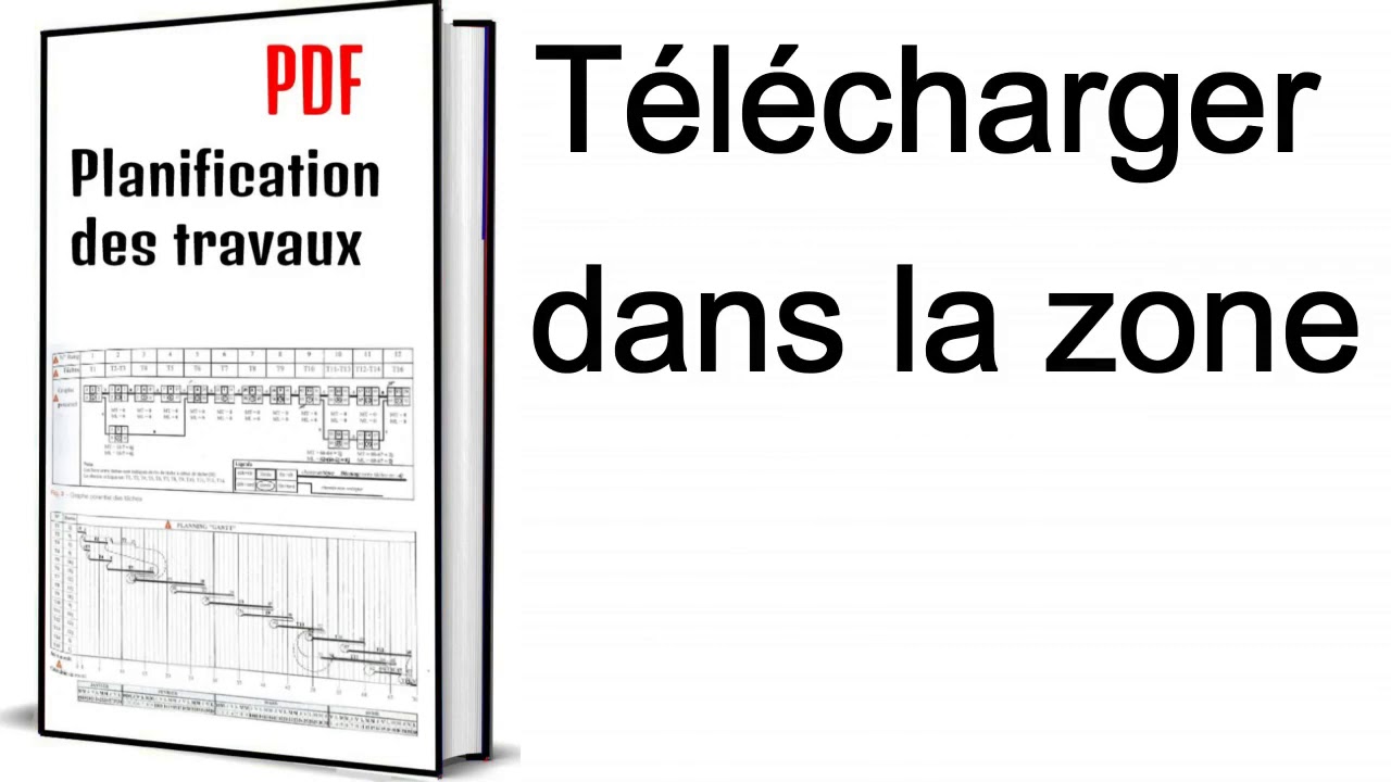 Planification des travaux pdf