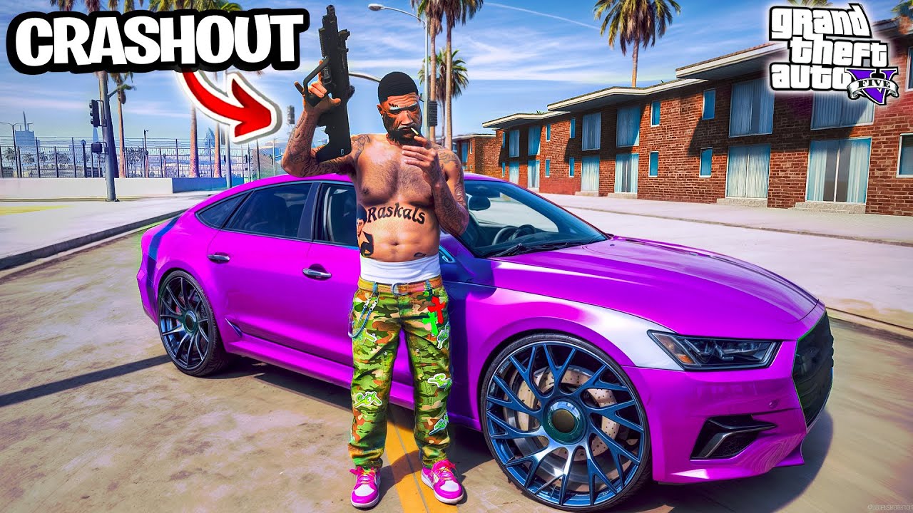 UNCLE TYRONE spent 24 Hours CRASHING OUT In GTA 5 RP