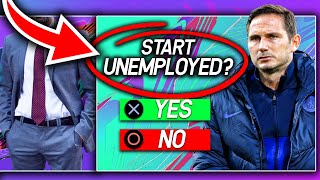 I Started Career Mode UNEMPLOYED *New Feature*