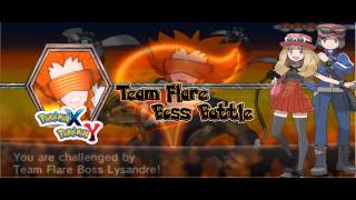 Pokemon X & Y - Team Flare Boss Battle [Extended][HD]