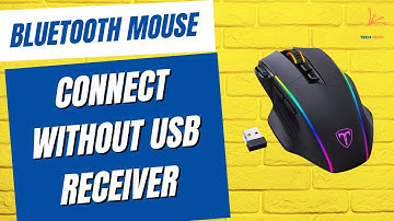 How to Connect Bluetooth Mouse Without USB Receiver