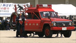 消防団の代表が消防技術を競う大会 ポンプ車と小型ポンプ2部門 岡山 Youtube