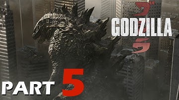 Godzilla The Game (PS3) - Walkthrough Gameplay Part 5 - Gojira ゴジラ Vs. Godzilla 2014 & Jet Jaguar