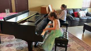 Kabalevsky Piano Concerto No.3 in D Major I.Allegro Molto - Sophia (age 8)