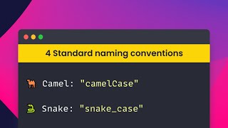 4 Standard naming conventions in Programming (2023)