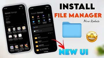 INSTALL File Manager Update - New UI & New Changes 🔥 | Install In Miui 14/13/12 | Miui System Apps ⚡