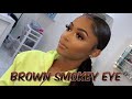 FALL BROWN SMOKEY EYE TUTORIAL | NESSA