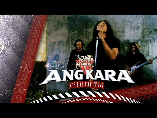 Power Metal - Angkara (Official Lyric Video) class=