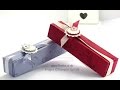 Long Slender Fold Flat Box Tutorial