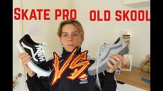 difference between vans old skool and old skool pro