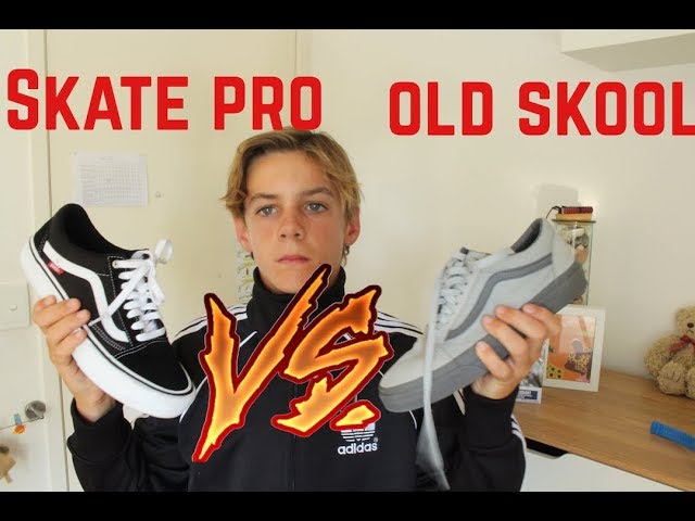 VANS SKATE VS OLD SKOOL - YouTube