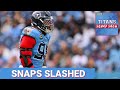 TITANS SQUAD SHOW: Simmons' snaps SLASHED, Big Jeff READY TO PROVE he can handle it