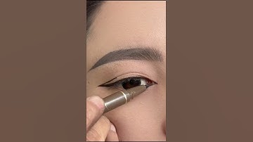 simple and easy eyeliner tutorial for beginners ❤️#ytshorts #trendingshorts 2025❤️