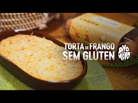 Torta De Frango Sem Glúten | Fácil de Fazer | Saudável e Deliciosa