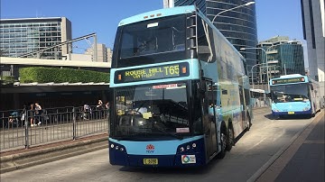 [Sydney Buses] Hillsbus 6091 Bustech CDI Double Decker (Lower Deck View)