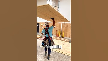 Bridge Building #norcalcarpenterstraining #bridge #concrete #formwork #union #apprentice #fyp