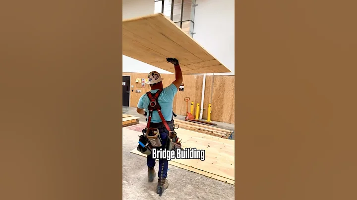 Bridge Building #norcalcarpenterstraining #bridge #concrete #formwork #union #apprentice #fyp