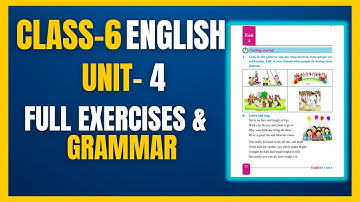 Class 6 English Unit 4 | Festivals of Nepal, Grammar & Exercises | CDC Nepal 2080 📖🦁