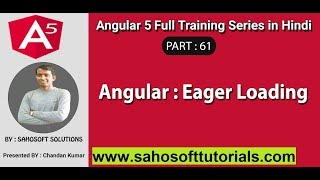 Angular Eager Loading :  Part 61 - Angular 5 full training in Hindi- Eager Loading