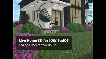Adding a Deck - Live Home 3D Pro for iOS/iPadOS Tutorials