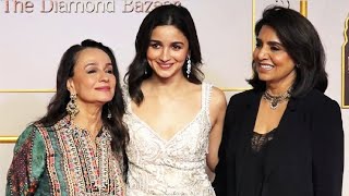 Alia Bhatt With Her Mom And Saasu Maa Neetu Kapoor At Heeramandi Diamond Premiere by Bollywood Infocus 97 views 7 days ago 1 minute, 27 seconds