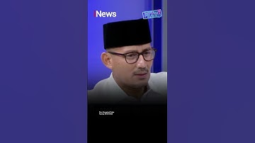 Sandiaga Uno Ungkap Sikapnya Bila Tak Terpilih Sebagai Bacawapres #shorts