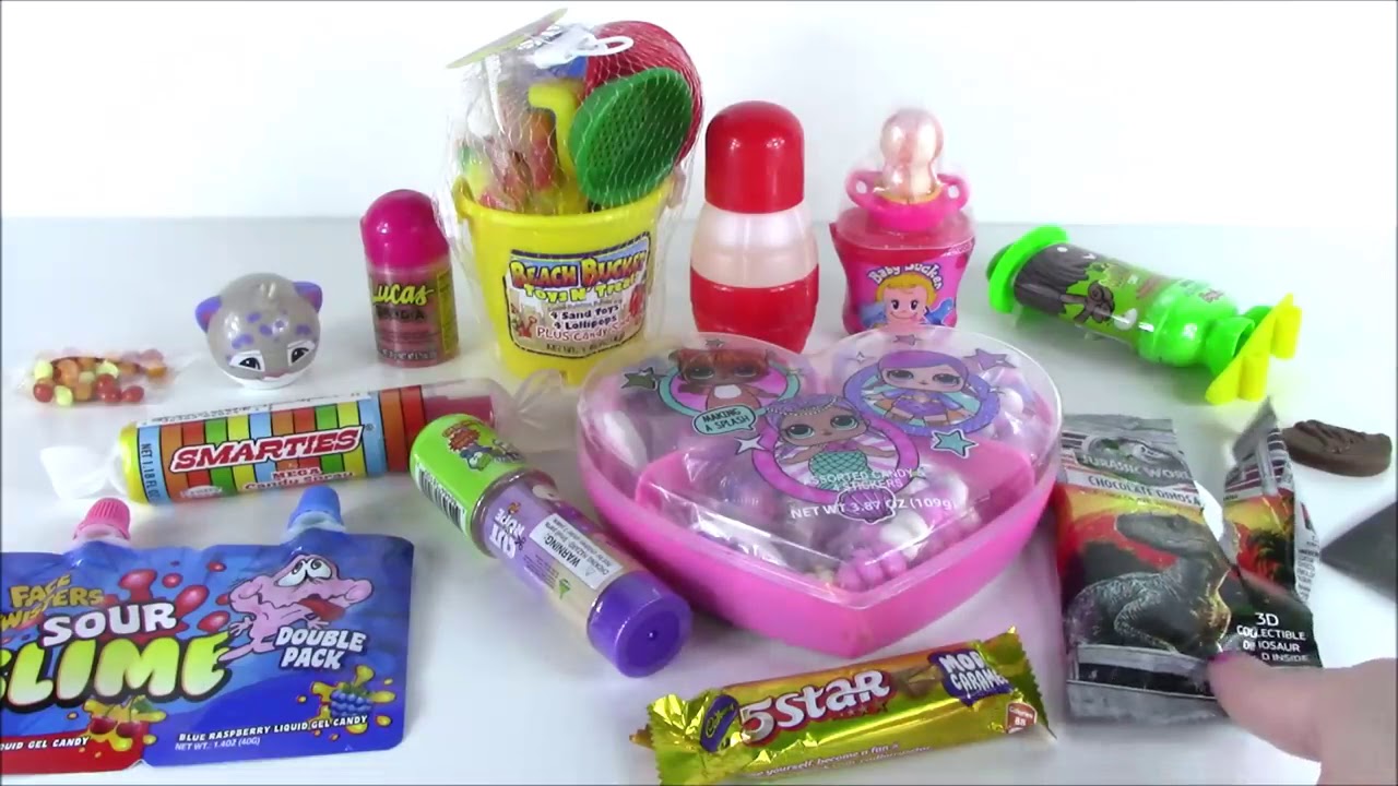 BubblePOP Kids! A Lot of New CANDY 3! Twisted Sour SLIME! Candy Sand ...