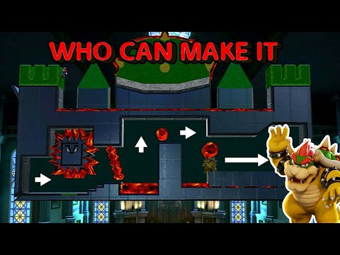 Who Can Make it Through Bowser's Castle? | Super Smash Bros. Ultimate