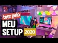 TOUR PELO MEU SETUP - QUARTO GAMER BRASIL - 100% AUTOMAÇÃO 2020 -  #01