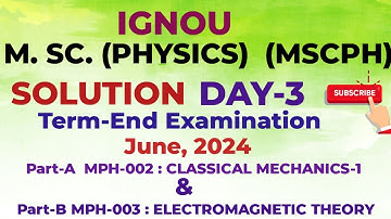 solution of MPH-002(MSCPH) JUNE-2024 EXAMINATION