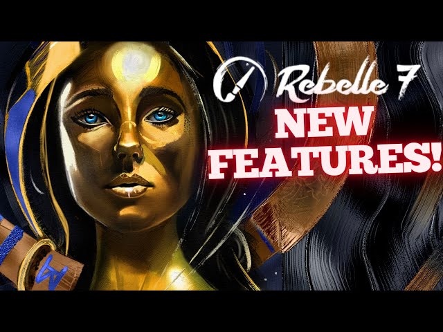 Rebelle 7 NEW Features! The BEST traditional digital art software! class=