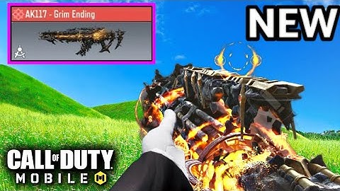 Unboxing and Epic Battles with the Mythic AK117 - Grim Ending | COD Mobile Gameplay