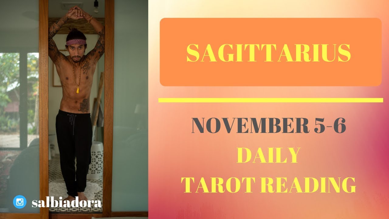 SAGITTARIUS - “YOU HAVE OPTIONS THEY HATING WANTING YOU BACK” NOV 5-6 DAILY TAROT READING