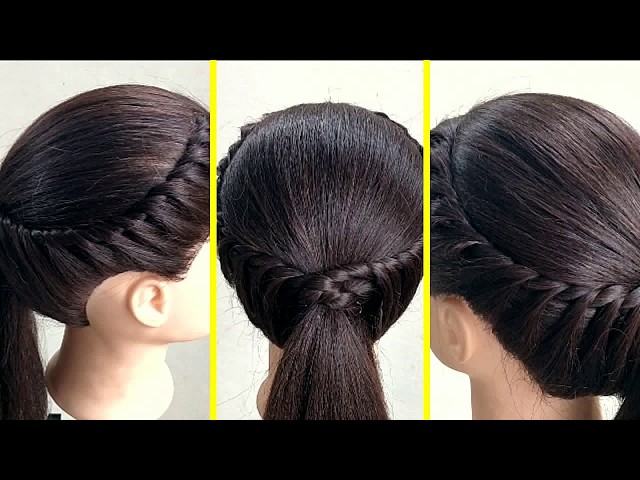 Hairstyles # Easy hairstyle # #Hairstyles # Easy hairstyle # video Anusuya  sharma - ShareChat - Funny, Romantic, Videos, Shayari, Quotes